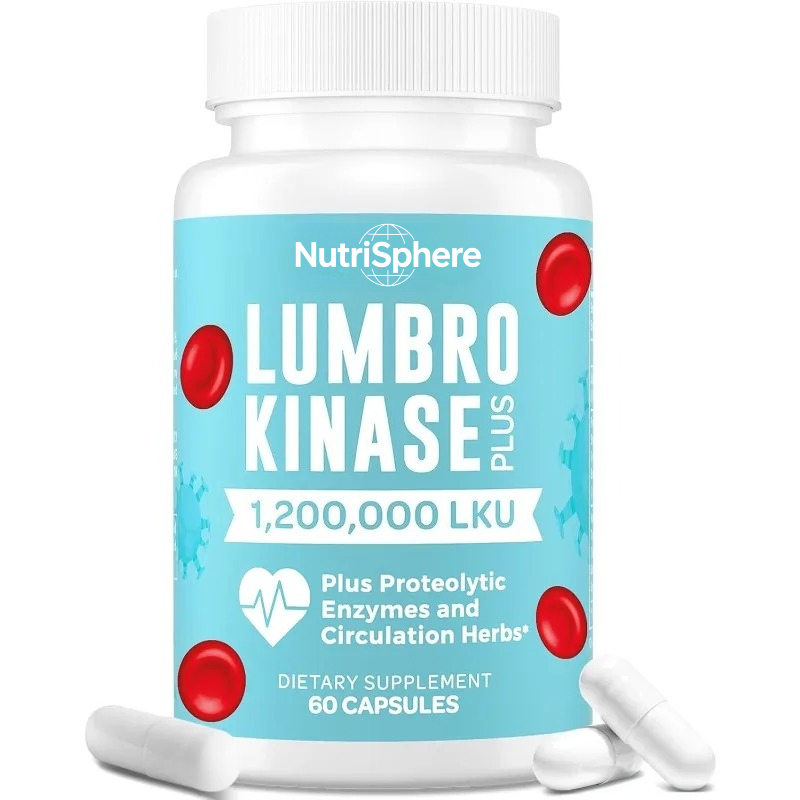 Herbal Supplement - แคปซูลเสริมอาหารลัมโบรคิเนส ที่มีส่วนผสมของเอนไซม์โปรตีโอลิติกและส่วนผสมจากสมุนไพร