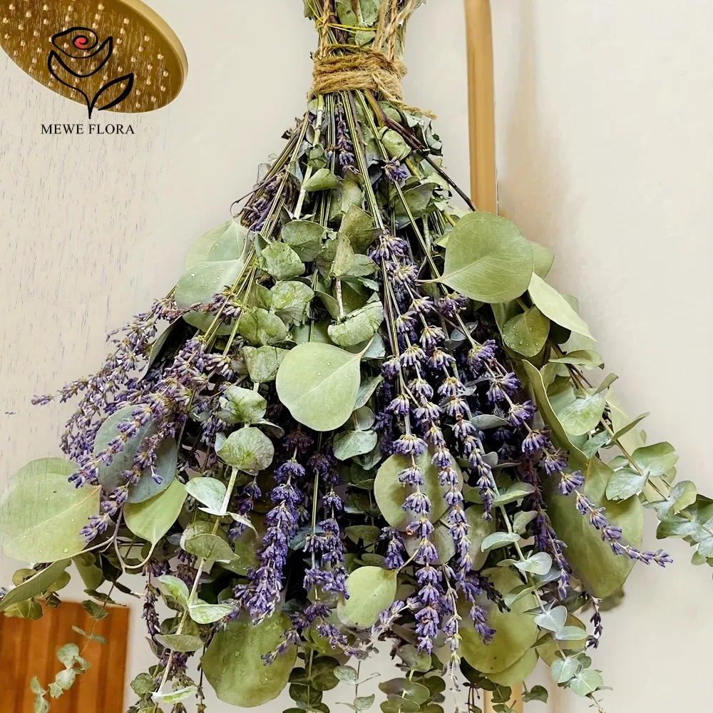 Dried Herbs - 30 ชิ้นดอกไม้แห้ง Preserved Eucalyptus ใบตกแต่งห้องนั่งเล่นประดิษฐ์พืชลาเวนเดอร์งานแต่งงานตกแต่ง Photo