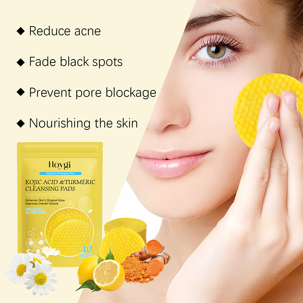 Kojic Acid ขมิ้นแผ่นทําความสะอ - Turmeric บทวิจารณ์และราคา