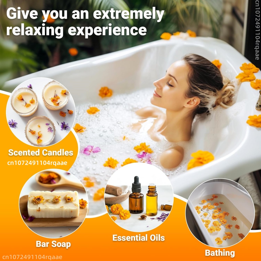 ดอกดาวเรืองแห้งธรรมชาติ (สีส้ม - Chamomile Tea บทวิจารณ์และราคา