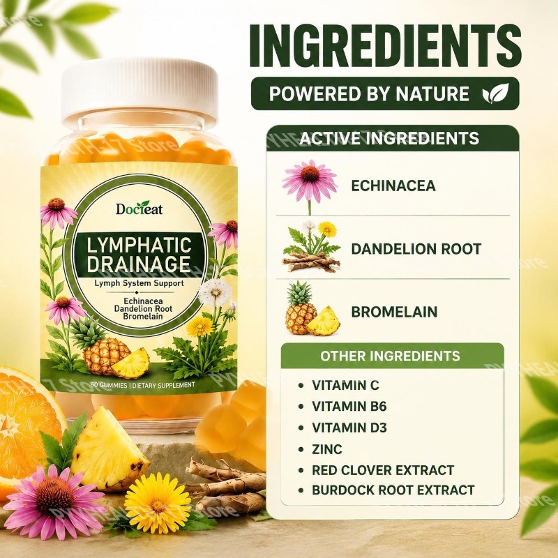 ด็อกทีท กัมมี่เสริมระบบระบายน้ - Echinacea บทวิจารณ์และราคา