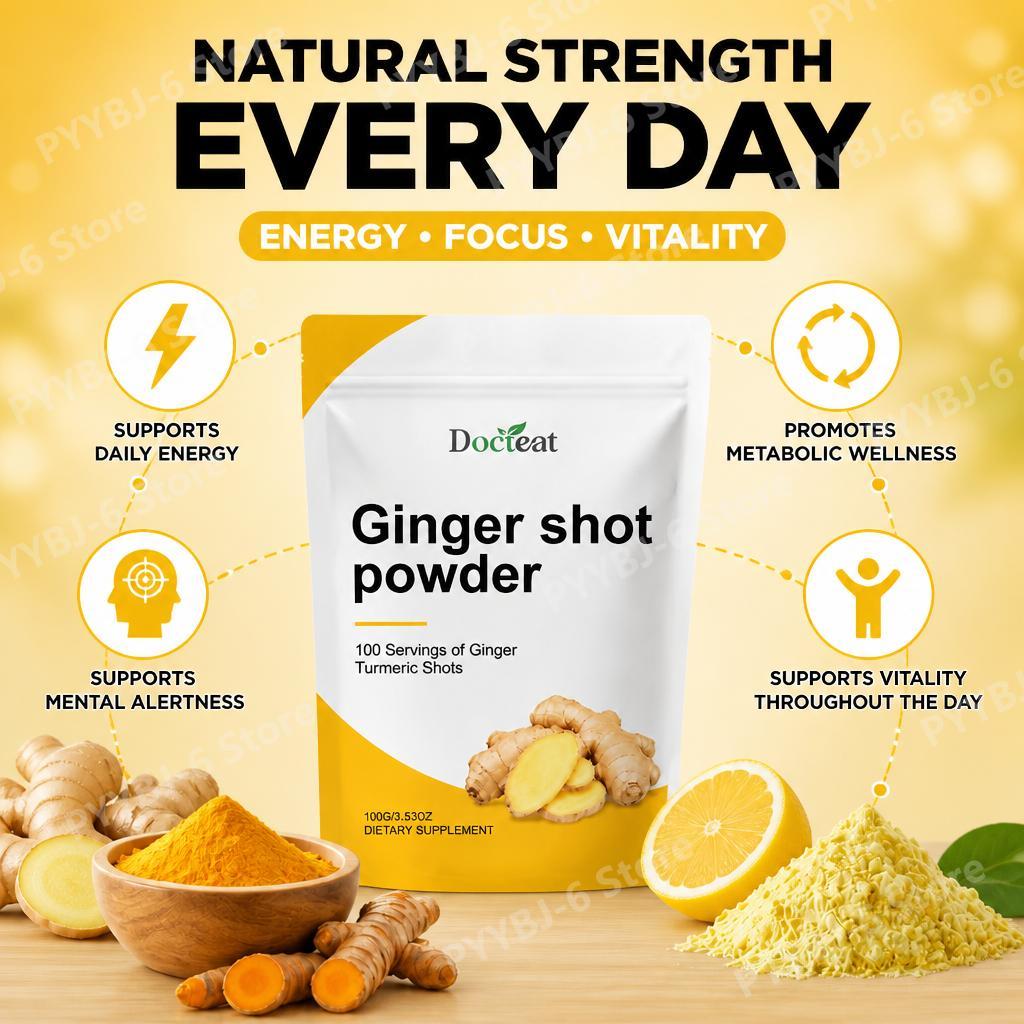 ด็อกทีท ผงชงดื่มขิง วิตามินซี  - Ginger Tea บทวิจารณ์และราคา