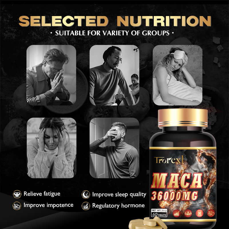 แท็บเล็ตความอดทนของ Maca ที่ดี - Ginger Tea บทวิจารณ์และราคา