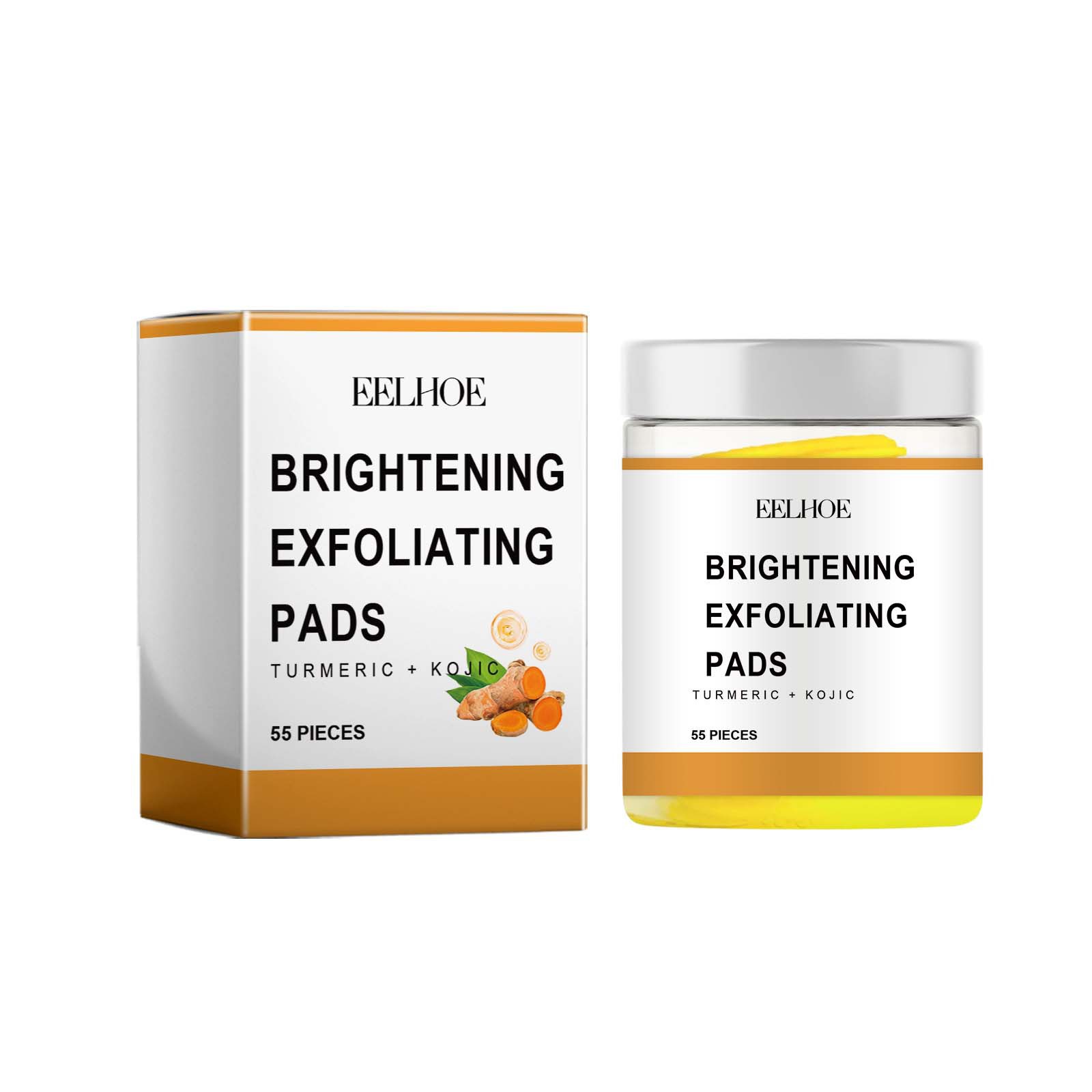 Eelhoe แผ่นขมิ้นสำหรับขัดผิวหน - Turmeric บทวิจารณ์และราคา