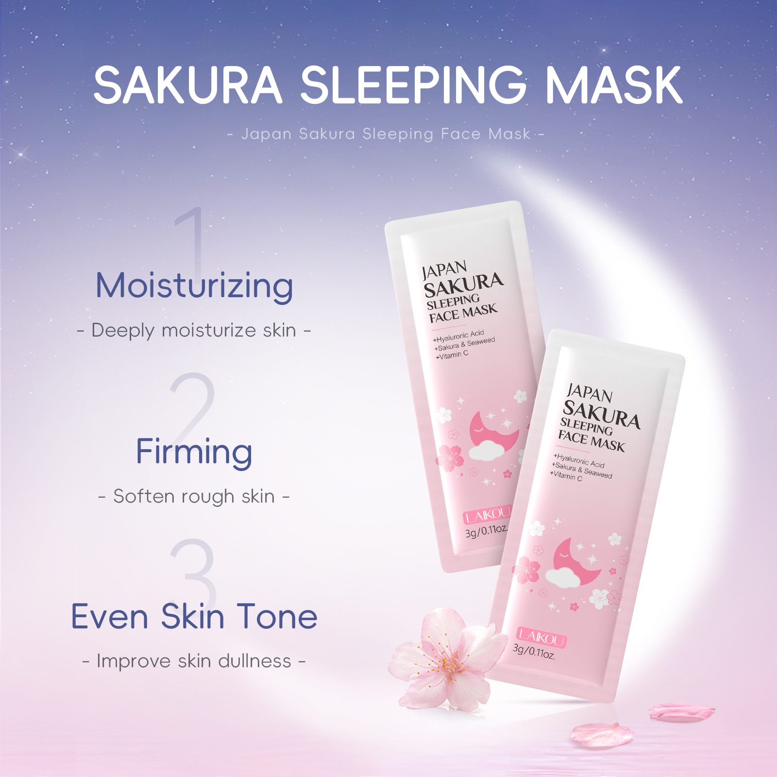 LAIKOU ชุดมาส์กหน้าสำหรับนอนหล - Chamomile Tea บทวิจารณ์และราคา