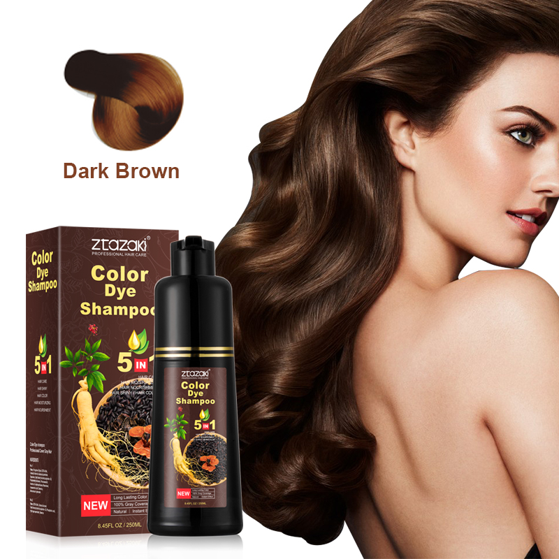 โมเครุ แชมพูย้อมผมผสมโสม สูตรส - Ginger Tea บทวิจารณ์และราคา